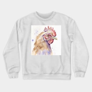 Water colour hen Crewneck Sweatshirt